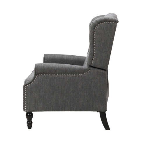 Dunham - Contemporary Fabric Tufted Oversized Pushback Recliner
