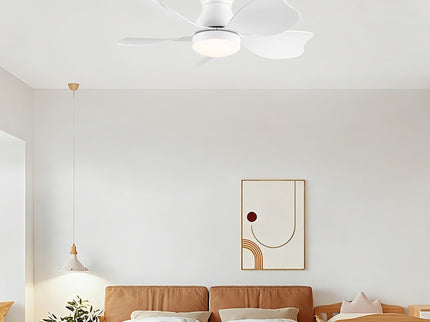 Low Profile Flush Mount Ceiling Fan With Light