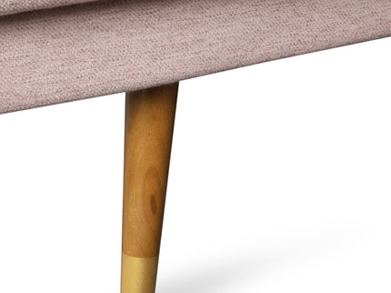 Aidan - Mid Century Modern Tufted Fabric Sofa