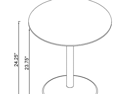 Turpin - 2 Piece Coffee Table Set - Black