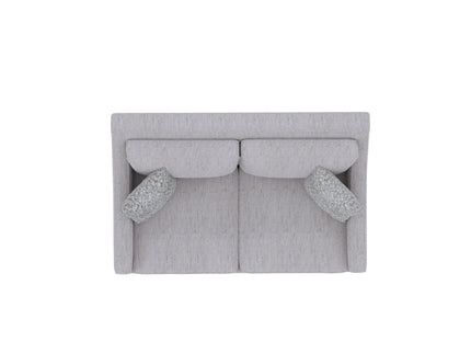 Loveseat With Casual Accent - Gray