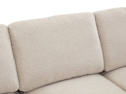 Sectional Sofa Modular U-Shaped With Ottoman & USB Ports