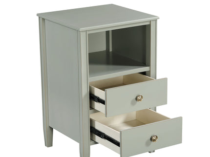 Winston - 2 Drawer Storage Nightstand