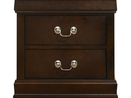 Demetra - 2 Drawer Nightstand - Cappuccino