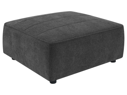Ortega - Square Ottoman - Charcoal
