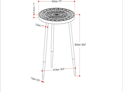 Sherbourne - Side Table - Gray