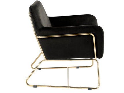 Keira - Accent Chair With Metal Base