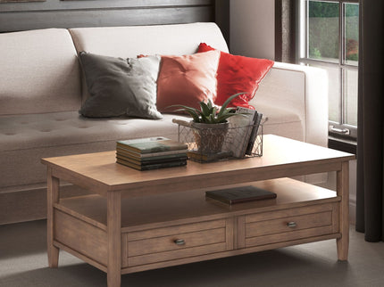 Warm Shaker - Coffee Table With Functional Storage
