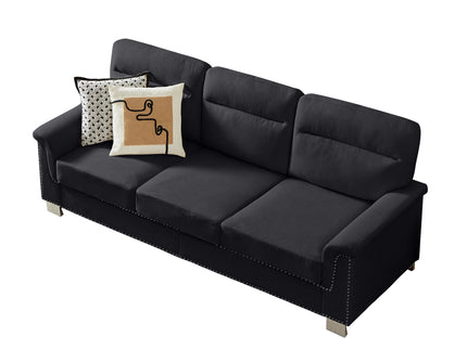 3 Seater Elegant Stationary Sofa