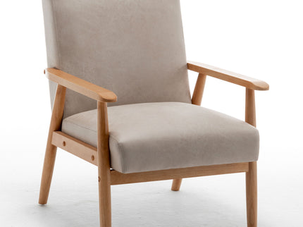 Wide Classic Mid-Century Modern Arm Chair