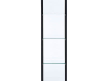 Serena - 4 Shelf Curio Cabinet - Black