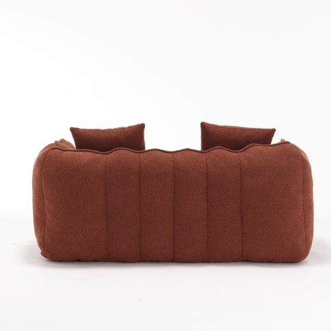 Cozy Beanbag Chair With High Resilience Foam Core For 2