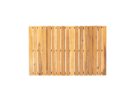 Outdoor Acacia Wood Coffee Table With Open Slat Design