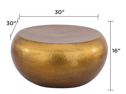 Ct-201 - Coffee Table - Gold