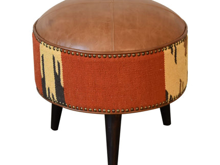 Footstool - Brown