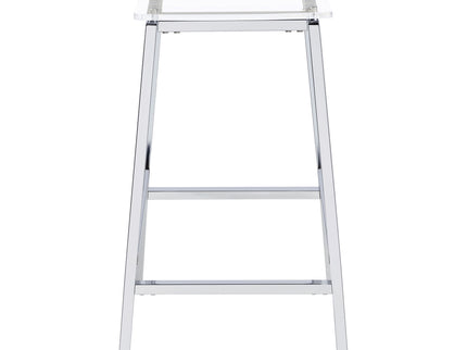 Staten - Backless Bar Stool (Set of 2) - Chrome