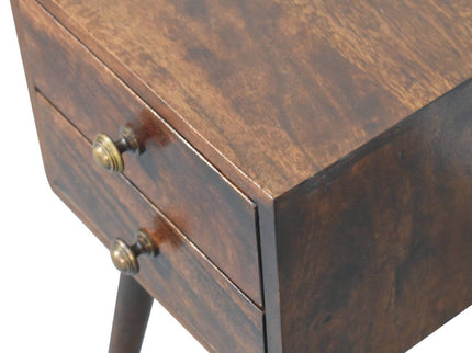 Solid Wood Mini Nightstand