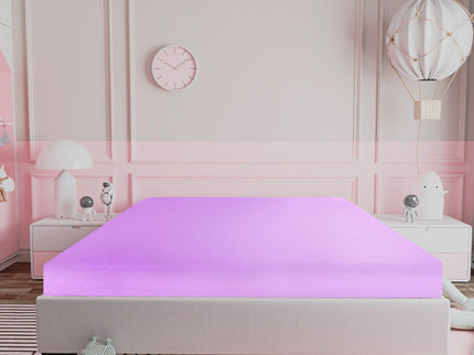 6" Gel Memory Foam Mattress In A Box With Aloe Vera Cover - Pink - Full