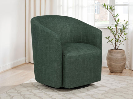 Sorenson - Swivel Accent Chair - Green