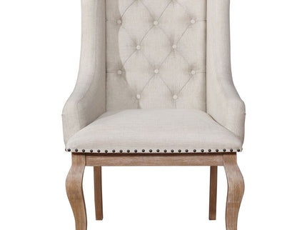 Fremont - Upholstered Dining With Button Tufted (Set of 2) - Brown