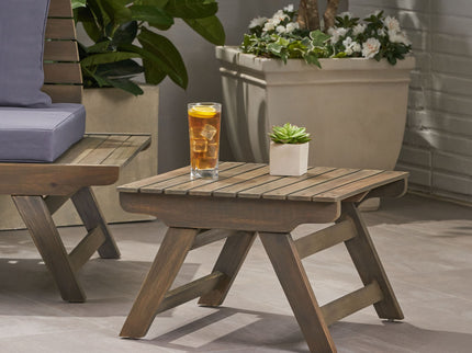 Sedona - Outdoor Side Table With Open Slat Design