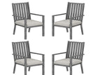 Dark Gray / 4 Pieces