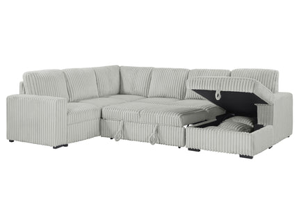Thurston - Storage Sectional Sofa With Pop Up Bed