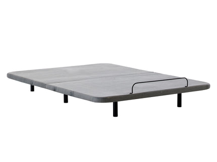 Caron 4.0 - Queen Size Adjustable Bed Frame With Wireless Remote Control, Head And Foot Incline, Massage Function - Black / Gray
