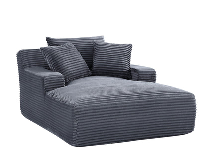 Cloudline - Oversized Chaise Lounge, Modern Comfy Couch With Full Foam Cushioning, Cozy Sleeper Sofabed