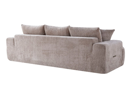 Extra Large Curved Front Compressed Sectional Sofa