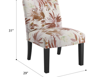 Verma - Floral Accent Chair