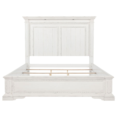 LED Light Panel Bed With Traditional Design
