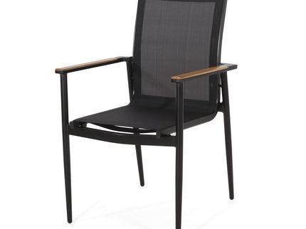 Barrister - Dining Chair (Set of 2) - Black / Natural