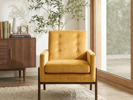 Cole - Solid Wood Lounge Chair