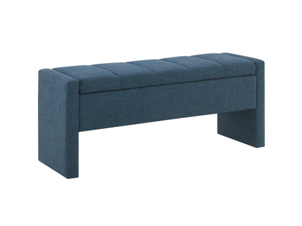 Modern Upholstered Large Bed End Bench With Storage