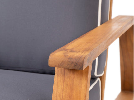 Patio Lounge Chair, Outdoor Club Chair