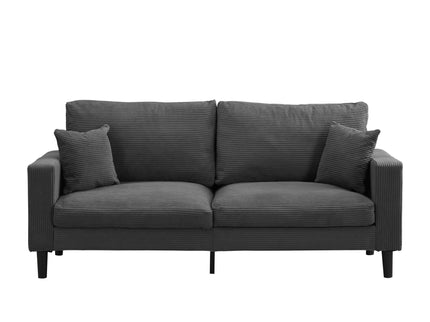 Modern Upholstered Resilience Three Seater Sofa