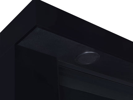 TV Stand Fireplace Console With Bluetooth Speaker