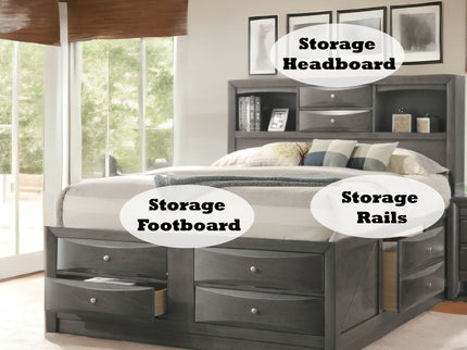 Ireland - Bed With Storage
