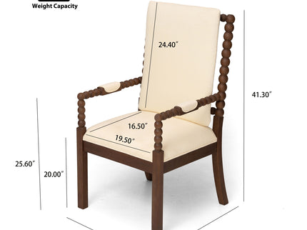 Dining Chairs With Ergonomic Design (Set of 2)