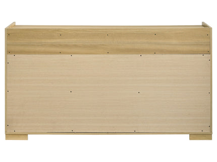 Lincoln - 6 Drawer Dresser - Natural / White