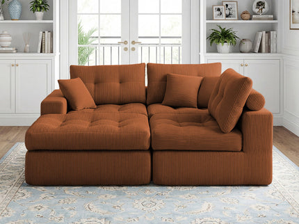 Corner Chaise L-Shaped Sectional Sofa Bed