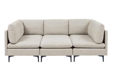 Upholstered Modular Sectional & Tall Legs