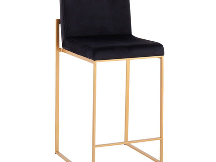 Fuji - Contemporary High Back Stylish Counter Stool