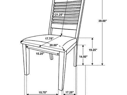 Malvika - Dining Side Chair (Set of 2) - Brown