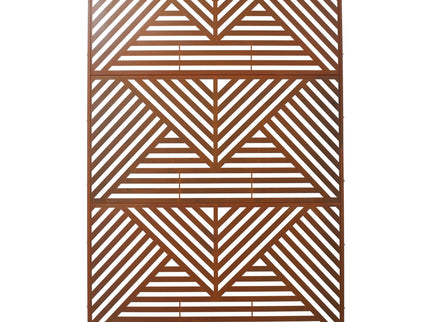 Freestanding Outdoor & Indoor Freestanding Metal Privacy Screen