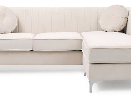 Delray - Micro Suede Sofa Chaise