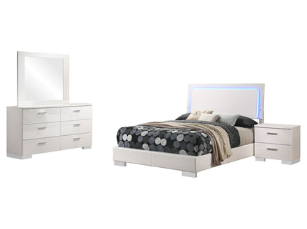 Dulcey - Bedroom Set With LED