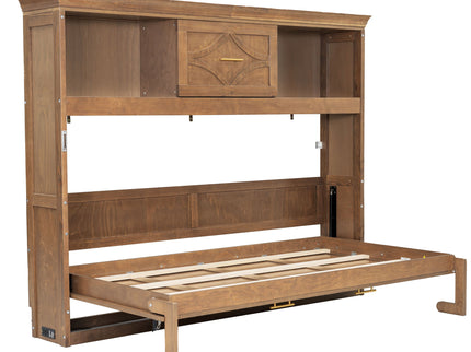 Murphy Bed With Charging Station And Drawer