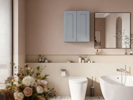 Shaker Wall Cabinet With Soft-Close Doors, Adjustable Shelves